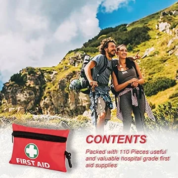 General Medi Mini First Aid Kit - 110 Piece Essential Kit