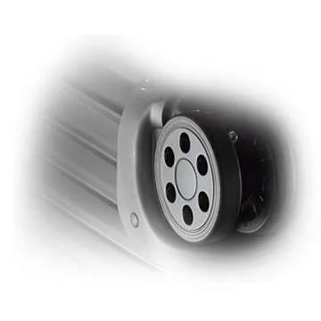 Rimowa Topas Stealth IATA Luggage 30in inch Multiwheel 85.0 L , telescoping Handles, Matte Black