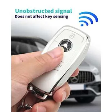 HAOYOUMEI TPU Key Cover for Mercedes-Benz Models