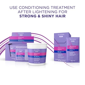 Clairol Professional Shimmer Lights Plex Lightener 8 oz