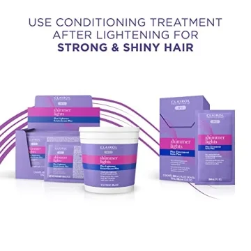 Clairol Professional Shimmer Lights Plex Lightener 8 oz