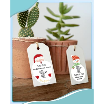 M110 Adhesive Christmas Labels for Gift Giving - 330 Total