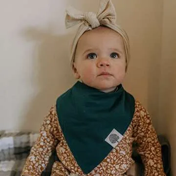 Parker Baby Bandana Drool Bibs - 8 Pack Baby Essentials