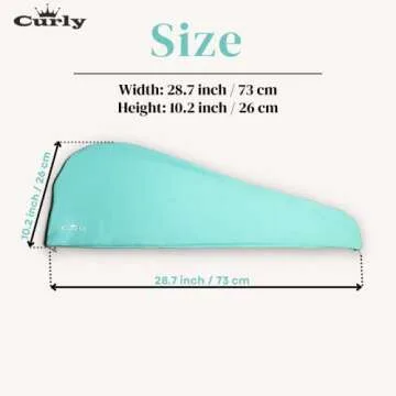 Curly Queen Cotton Towel - Frizz Free Hair Care Solution