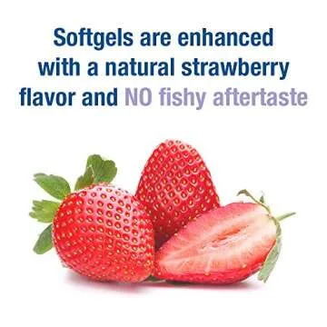 Garden of Life Oceans Mom Prenatal Fish Oil DHA, Omega 3 Fish Oil Supplement - Strawberry, 350mg Prenatal DHA Pregnancy Fish Oil Support for Mamas, Babys Brain & Eye Development, 30 Small Softgels
