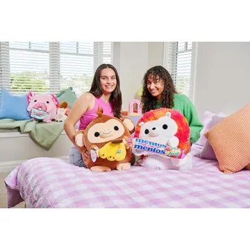 Snackles Plush Axolotl & Krispy Kreme 16 Inch - Cuddly Fun