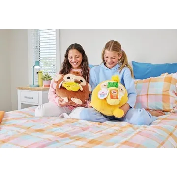 Snackles Plush Axolotl & Krispy Kreme 16 Inch - Cuddly Fun