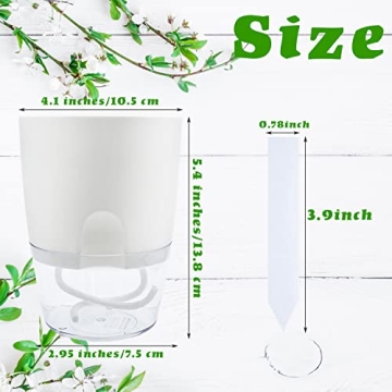 Haawooky Self-Watering Planters for Thriving Plants