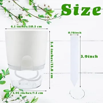 Haawooky Self-Watering Planters for Thriving Plants