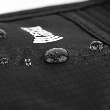 KEAFOLS RFID Blocking Neck Wallet for Travel Security