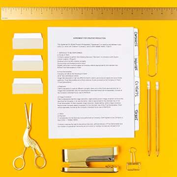 Avery Filing Ultra Tabs, 3" x 1.5", 2-Side Writable, White, 24 Repositionable File Tabs (74776)