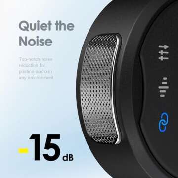 Rythflo Wireless Lavalier Microphone for iPhone/Android with Lightning/USB C(2 TX+2 RX+Charging Case), Mini Microphone with Noise Cancellation, 35H Battery, Clip on Lapel Mic for Video Recording Vlog