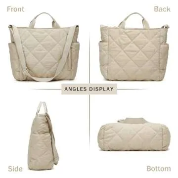 Stylish Puffer Tote Bag for Women - Lightweight & Versatile