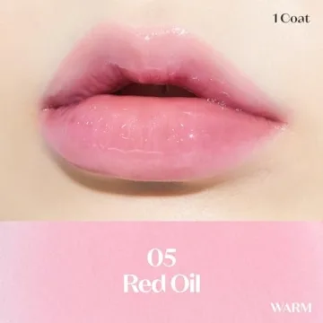 ETUDE Dear Darling Oil Tint Red - Glossy Hydrating Lip Oil