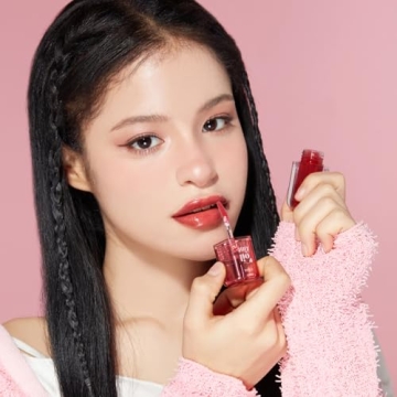 ETUDE Dear Darling Oil Tint Red - Glossy Hydrating Lip Oil