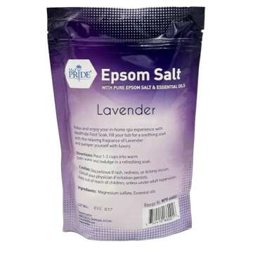 Lavender Epsom Salts for Relaxation and Muscle Recovery