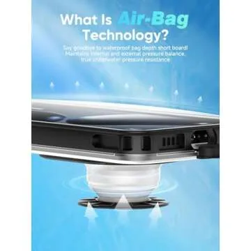 Upgraded IPX8 Waterproof Phone Pouch for All Phones