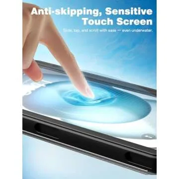 Upgraded IPX8 Waterproof Phone Pouch for All Phones