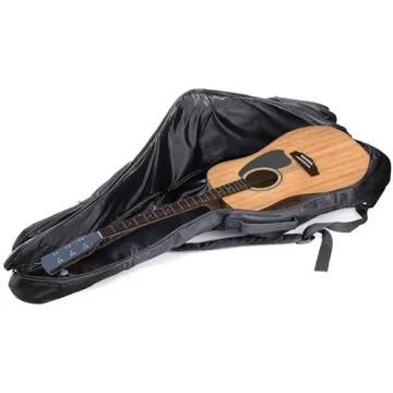 Okllen 41 Inch Waterproof Guitar Case with Storage Pockets