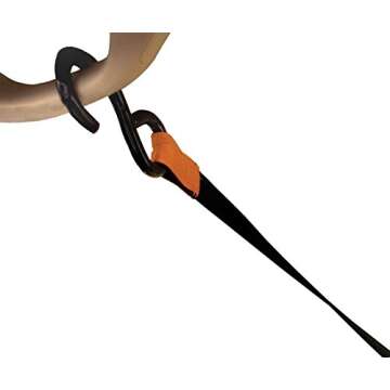 Kurgo Auto Zipline for Dogs, Adjustable Dog Safety Belt Leash, Pet Seat Belt Tether, Reduce Distracted Driving, Includes Dog Leash & Carabiner Clips, 6 feet