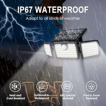 Solar Motion Deck Lights with High Brightness for Outdoors