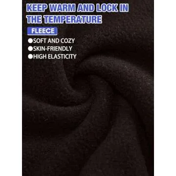 Suhine 24 Pcs Winter Neck Warmers for Men and Women