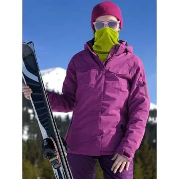 Suhine 24 Pcs Winter Neck Warmers for Men and Women