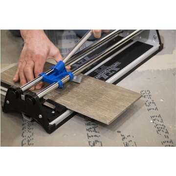 MARSHALLTOWN 17” Tile Cutter, Cuts Ceramic, Porcelain, Mosaic Tile, DIY, TC17