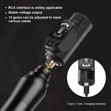 HAWINK Wireless Rotary Tattoo Gun Kit Professional Starter Set