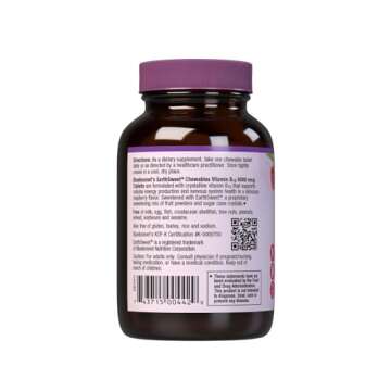 BlueBonnet B12 Chewable Tablets - Vegan & Gluten-Free