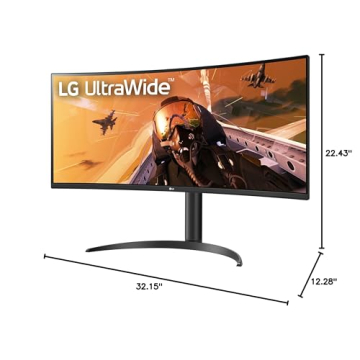 LG UltraWide 34-Inch Curved QHD Monitor with USB-C