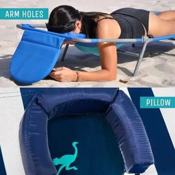 Ostrich Ladies Comfort Lounger – Portable Outdoor Chair