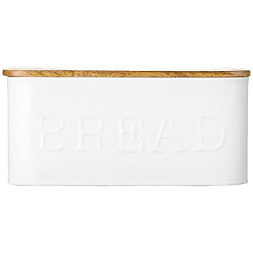 Stylish Mud Pie Circa Bread Box for Kitchen Organization