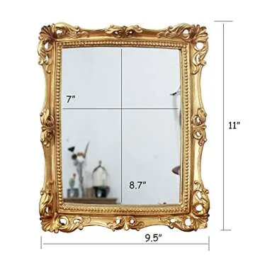 Vintage Decorative Mirror for Home and Makeup Use