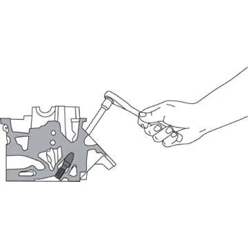 Lisle 20020 Limited Access Spark Plug Thread Chaser for Easy Repairs