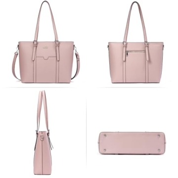 BROMEN Stylish Women Briefcase for 15.6 inch Laptops