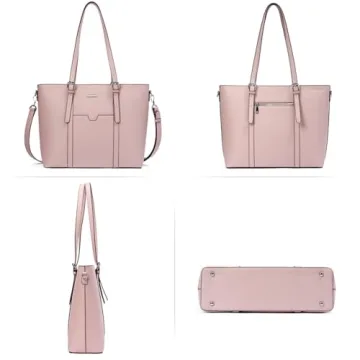 BROMEN Stylish Women Briefcase for 15.6 inch Laptops