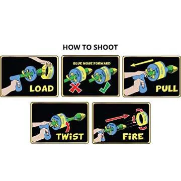 HurriK9 Flying Ring Launcher Dog Exerciser Starter Pack | Quickly Exercises Your Dog | Includes Launcher Starter Pack & 6 EVA Foam Rings