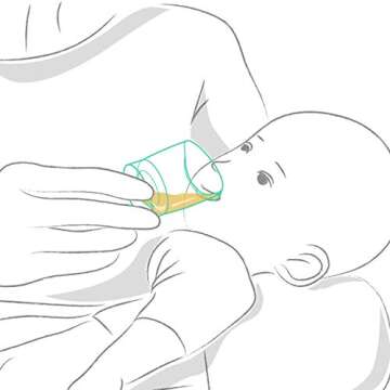 Maymom Baby Feeding cup; Graduated Cup for Dosing Medicine; 1 oz (4ct)