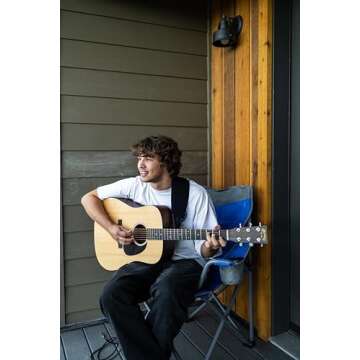 Neotech Mega, Short Guitar Strap (8301252) ,Black