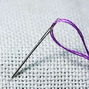 15 Pieces Large-Eye Blunt Needles eBoot Steel Knitting Needles Yarn Sewing Needles with Clear Bottle, 3 Sizes (5.2 cm, 6 cm and 7 cm)