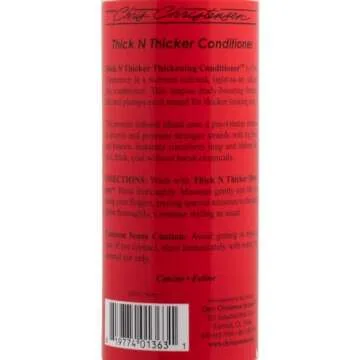 Chris Christensen Thick N Thicker Response Foaming Protein Dog Conditioner, Locks in Thickness & Adds 400x The Volume, Pro-Vitamin Formula, All Coat Types, Made in USA, 16 oz