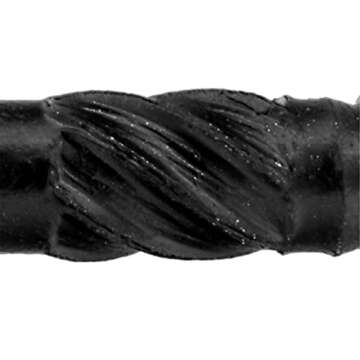 #14 X 6 Heavy Duty Black Timber/Log/Landscaping Wood Screws - Exterior Coated Heavy Duty Screws (50 Count - Heavy Duty Black Log Wood Screws)