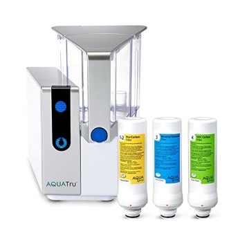 AquaTru Classic Countertop Water Filtration Purification System for PFAS & Other Contaminants with E...