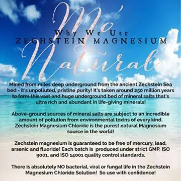 Mo’ Maggie Topical Magnesium Cream | Highest Concentration of Zechstein Magnesium | Organic Opulent Oils & Shea Butter by Mo' Natural | 8 oz