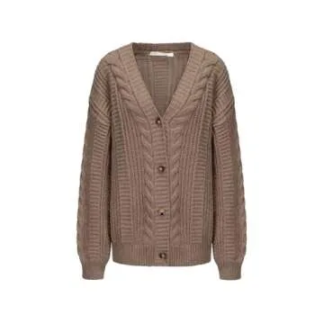 EXLURA Women's Oversized Cardigan for Cozy Fall Winter Style