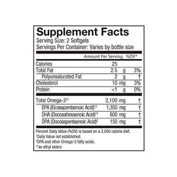 OceanBlue Professional Omega-3 - Triple Strength Fish Oil