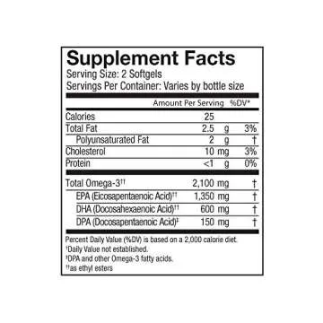 OceanBlue Professional Omega-3 - Triple Strength Fish Oil