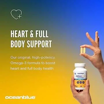 OceanBlue Professional Omega-3 - Triple Strength Fish Oil