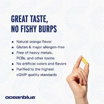 OceanBlue Professional Omega-3 - Triple Strength Fish Oil